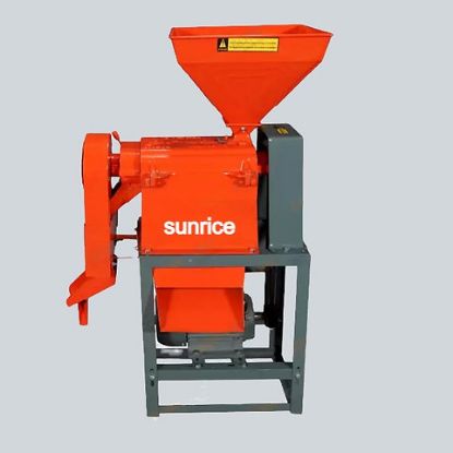 Picture of 6N100 Mini Rice Mill Machine Price in India | High Capacity Small Rice Mill for Farmers & Business