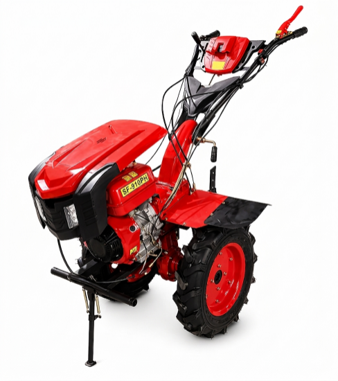 Picture of 9HP Petrol Engine Agricultural Power Weeder with Headlight – Heavy Duty Farming Machine